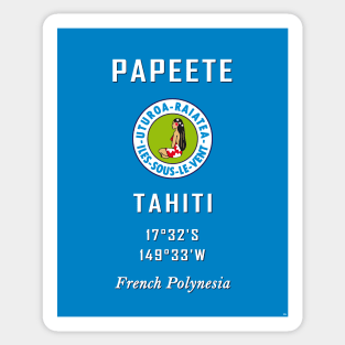 Bora Bora Tahiti Papeete Moorea Polynesie Pacifique Surf France Sticker